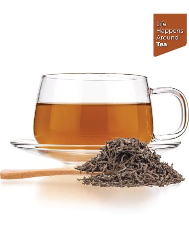 Tealyra - Ripe Pu'erh Tea - 5 Years Aged Loose Leaf - 100% Pure - Caffeine Level High - Aged Black Tea Pu Er - 400g (14-ounce) 400-gram - Buy Online on SooperMarket.com