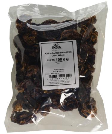 Old India Habanero Chilli Dried Whole 100 g