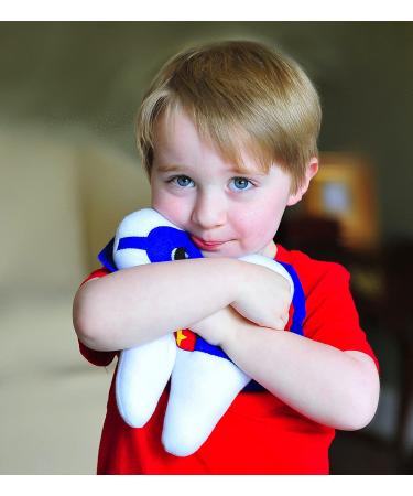 Tooth Fairy Superhero Pillow Set with Notepad and Keepsake Pouch | Boy's 3 Piece Gift Includes Pillow with Pocket, Notepad, and Photo Pouch - Buy Online on SooperMarket.com