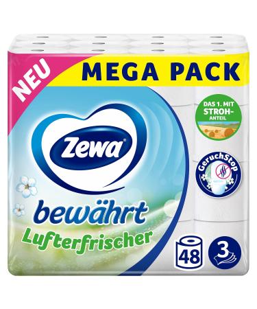 Zewa Proven Air Freshener 3x16 rolls 3 layers bulk pack light