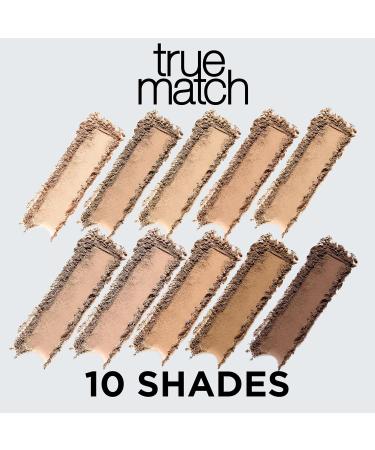 L'Or al Paris Powder Foundation Super-Blendable With Hyaluronic Acid Light Texture for a Flawless Finish True Match Perfecting Powder C2 2C - Rose Vanilla 9 g (Pack of 1) - Buy Online on SooperMarket.com