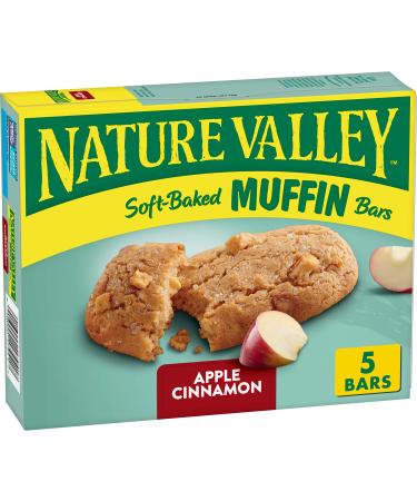 Nature Valley Soft-Baked Muffin Bars Apple Cinnamon, 6.2 oz, 5 ct