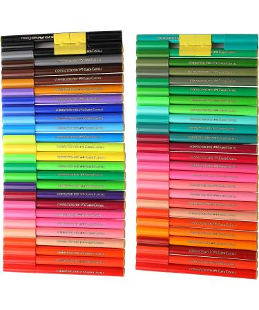 Faber Castell Connector Pens Multicolor - 50 Pack - Buy Online on SooperMarket.com