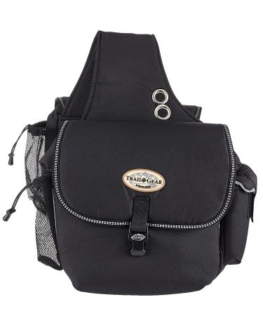 Weaver Leather Trail Gear Saddle Bag Black