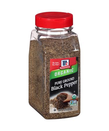 McCormick Organic Pure Ground Black Pepper, 12 oz