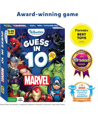 Skillmatics Marvel Card Game - Guess in 10 | Fun Family Game for 8 Year Olds and Up - Buy Online on SooperMarket.com