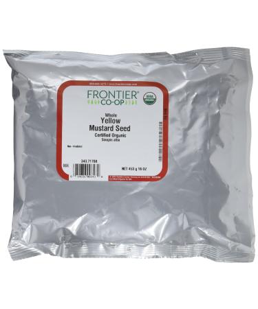 Mustard seed yellow whole org 1 Pound (Pack of 2)