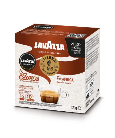 Lavazza A Modo Mio Tierra Bio for Africa 16 ECO CAPS Coffee Capsules (3)