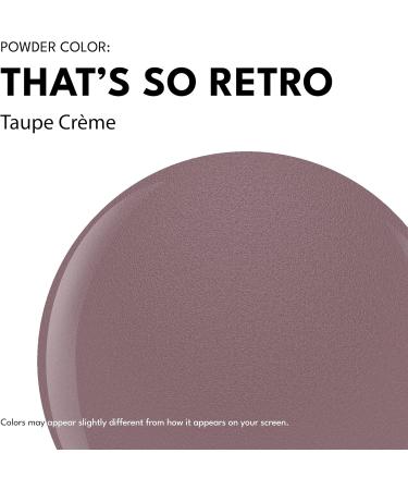 Red Carpet Manicure Color Dip Cr me That's So Retro | Intense Vibrant Color | Up to 21 Days of Wear | Taupe Cr me | 9g - Buy Online on SooperMarket.com