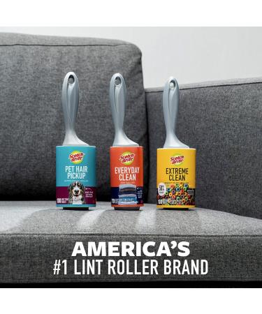 Buy Scotch-Brite 50% Stickier Lint Roller - 6 Rolls 288 Sheets - Perfect for Pet Hair Removal - International Shipping Available - Buy Online on SooperMarket.com