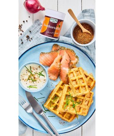 Fuchs Gourmet Selection Fried Potato Spice Salt - Vegan Seasoning for Frying & Oven Potatoes Refillable 70g - Buy Online on SooperMarket.com