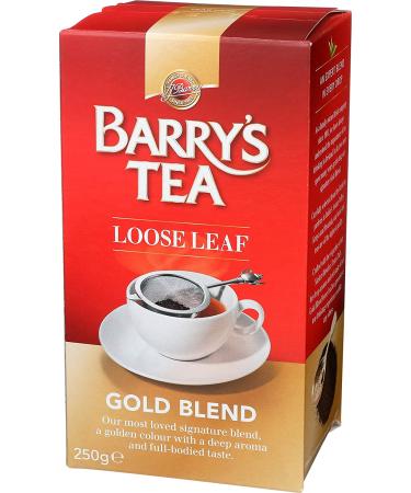 Barry's Tea Gold Blend Loose Leaf Tea - 250g | Premium Irish Tea - Buy Online on SooperMarket.com