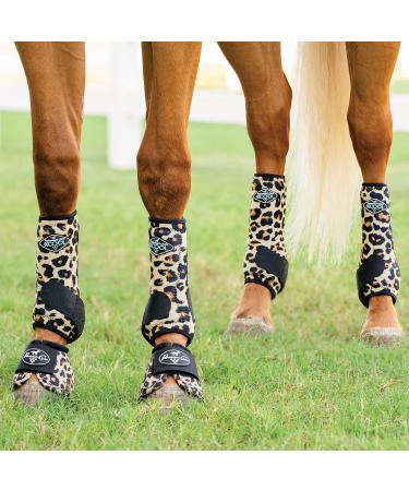 Professional's Choice 2XCOOL Sport Medical Boots - 4-Pack L Cheetah | Premium Quality & Fast International Shipping - Buy Online on SooperMarket.com