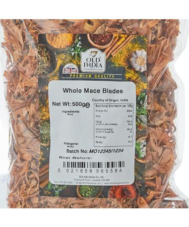 Old India Whole Mace Blades 500g - Premium Quality Spice for Culinary Delights - Buy Online on SooperMarket.com