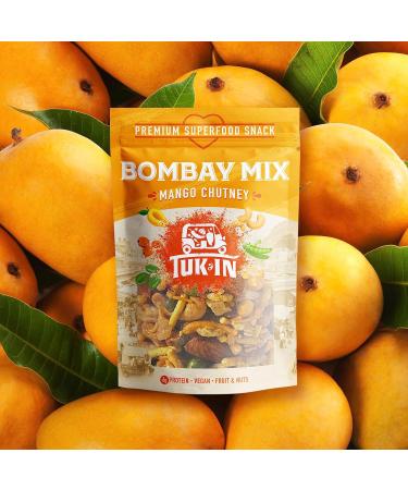 Mango Chutney Superfood Bombay Mix Case of 9 | Vegan Healthy Snack | Source of Magnesium - Buy Online on SooperMarket.com