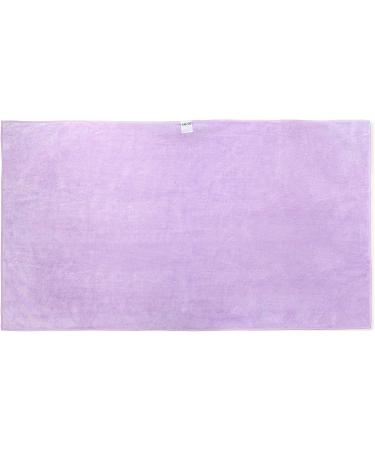 Curly Girl Extra Large Microfiber Hair Towel 44x26 - Lavender | Super Absorbent & Quick Drying - Buy Online on SooperMarket.com