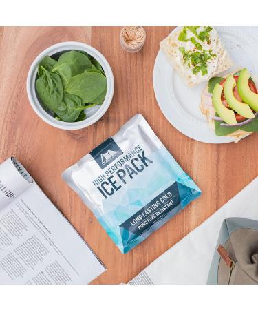 Arctic Zone High Performance Ice Pack Set of 2 - 250g for Lunch Boxes, Bags, Coolers - Buy Online on SooperMarket.com