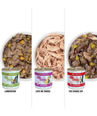 Weruva Dogs in the Kitchen Doggie Dinner Dance Variety Pack 10oz (Pack of 12) | Grain-Free Natural Canned Wet Dog Food - Buy Online on SooperMarket.com