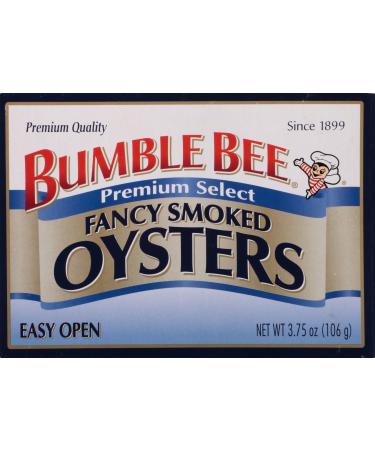 Bumble Bee Fancy Smoked Oysters, 3.75 Ounce (Pack of 1)