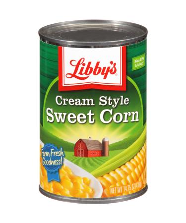 Libby's Cream Style Corn, 14.75-Ounce Cans (Pack of 12)