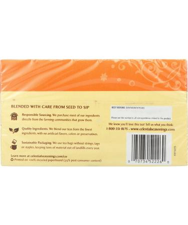 Celestial Seasonings Sleepytime Peach Tea - 20 Bags - Buy Online on SooperMarket.com