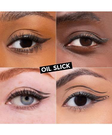 Urban Decay 24/7 Inks Liquid Eyeliner Pen - Water-Resistant, Smudge-Resistant, All Day Wear - Vegan Formula - Precision Tip - Oil Slick (Gunmetal Shimmer) - Buy Online on SooperMarket.com