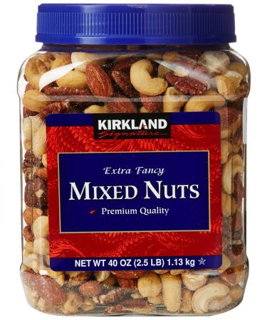 Signature's Kirkland Fancy Mixed Nuts, 40 Oz