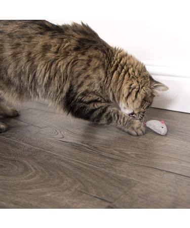 SmartyKat Skitter Critters Catnip Cat Toys - Gray/Cream (3 Count) | Pack of 1 - Buy Online on SooperMarket.com