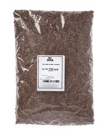 Old India Brown Linseed 750 g 750g