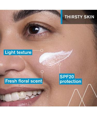 Uriage Daily Face Cream with Hyaluronic Acid & SPF20 40ml - Boosts Hydration & Moisturizes Skin - Refreshing Texture With Thermal Water - Non-Comedogenic - All Skin Types - Buy Online on SooperMarket.com