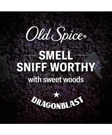 Old Spice Men's Dragonblast Body Wash 30 fl oz - Pack of 4 | Long Lasting Lather - Buy Online on SooperMarket.com