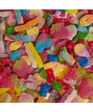 BON BAG - Vegan Fizzy and Fizz-Free Pick And Mix Sweets 1L Pouch Bags Of Sweets. Bulk Candy Assortment In Large Resealable Party Bag Great For Sharing Or As A Gift (800g) - Buy Online on SooperMarket.com