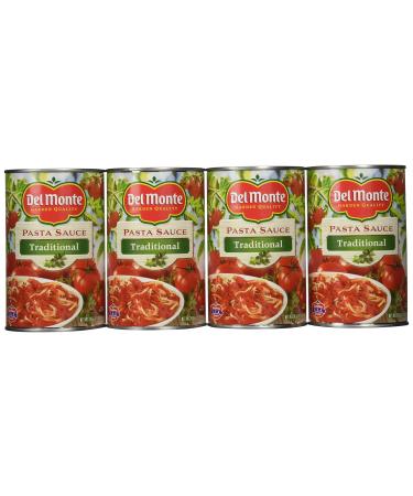 Del Monte Traditional Spaghetti Sauce, 24 Ounce (Pack of 12)