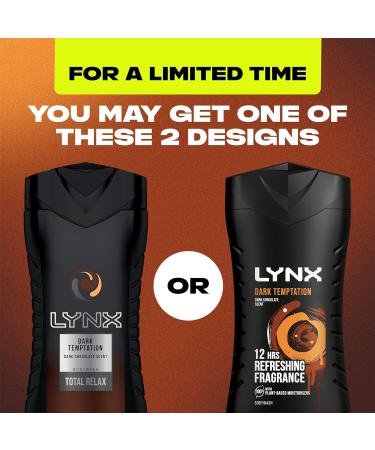 Lynx Dark Temptation Shower Gel - Long-lasting 12 Hour Irresistible Scent - 6 Pack (6x 225ml) - Buy Online on SooperMarket.com