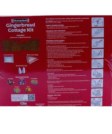 Tootsie Roll Gingerbread House Kit - Create Your Own Festive Cottage - Buy Online on SooperMarket.com