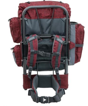 ALPS Mountaineering Rock 34L Backpack - Heather Red/Gray | 34 Liters - Buy Online on SooperMarket.com