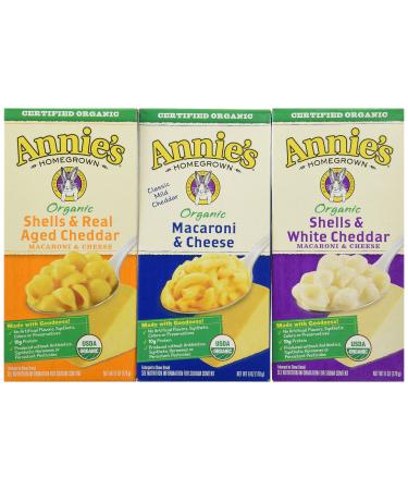Annies Home Grown Organic Mac & Cheese, 12Count