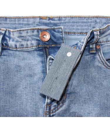 ZEFFFKA Denim Waist Extender Buttons 4 pcs Assorted Colors for Jeans & Skirts - Buy Online on SooperMarket.com