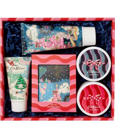 Cath Kidston Christmas Sky Pamper Hamper: 5 Skincare & Spa Treats, Essential Oils, Cruelty-Free & Vegan - Buy Online on SooperMarket.com
