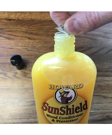 Howard SWAX16 SunShield Outdoor Furniture Wax - UV Protection 16oz | Yellow - Buy Online on SooperMarket.com