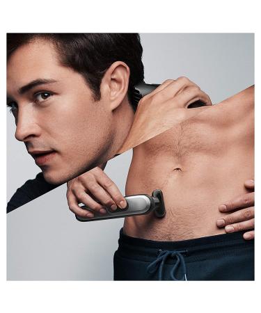 Braun Hair Clippers for Men MGK7221 - 10-in-1 Body Grooming Kit with Beard, Ear, and Nose Trimmer - Black/Silver - Buy Online on SooperMarket.com