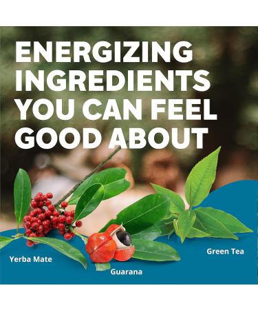 GURU Organic Energy Drink - Yerba Mate - Unlock Your Energy Potential - Naturally Sweetened with Monk Fruit and Stevia - No Sucralose - Plant Based Ingredients - Healthy Energy - 355 ml (Pack of 24) - Buy Online on SooperMarket.com