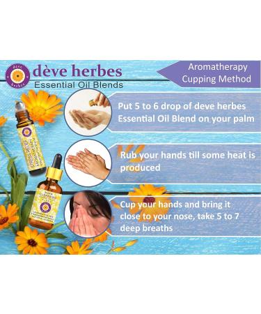 Deve Herbes PEPPY - INSTANT ENERGY BOOST - Aromatherapy Essential Oil Blend for Instant Physical & Mental Energy with Essential Oils 10ml (0.33oz) - Buy Online on SooperMarket.com