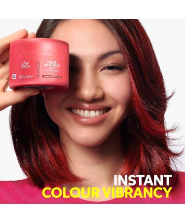 Wella Professionals Invigo Color Brilliance Coarse Hair Colour Mask 150ml - Buy Online on SooperMarket.com