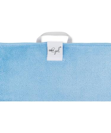 2 Pack Curly Girl Plopping Towel Set - Large Microfiber 22 x 39 - Super Absorbent - Sky Blue - Buy Online on SooperMarket.com