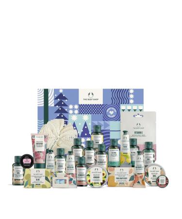 The Body Shop 24-Piece Holiday Beauty Advent Calendar 24-Piece Holiday Gift Set Entry