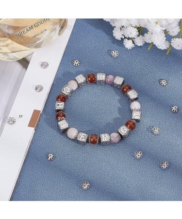 UNICRAFTALE 7mm Stainless Steel Flower Bead Caps - 300pcs for Jewelry Making - Buy Online on SooperMarket.com