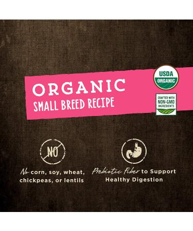 Castor and Pollux ORGANIX Grain Free Chicken Small Dog Food - Organic 10 lb Bag - Buy Online on SooperMarket.com