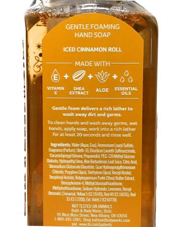 Bath and Body Works Iced Cinnamon Roll Hand Soap - 2 Pack - Buy Online on SooperMarket.com