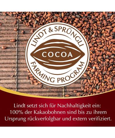 Lindt Lindor Double Chocolate 1 kg Bag | 80 Soft Melting Pralines | Resealable Large Pack | Ideal Gift for Chocolate Lovers - Buy Online on SooperMarket.com